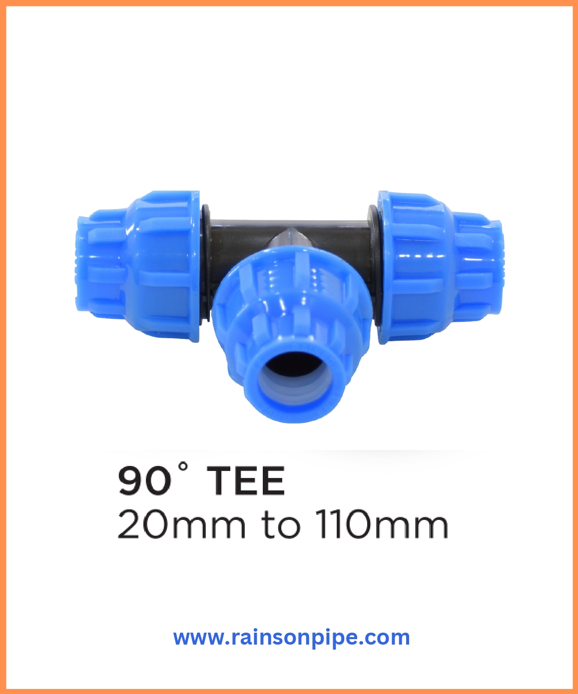 Compression Fitting Tee