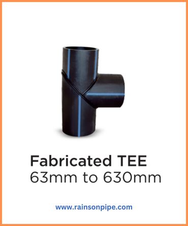 HDPE Fabricated Tee