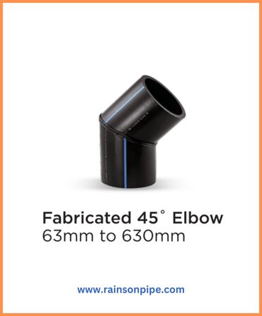 HDPE Fabricated 45 Elbow