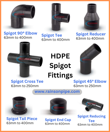 Rainson HDPE Spigot Fittings