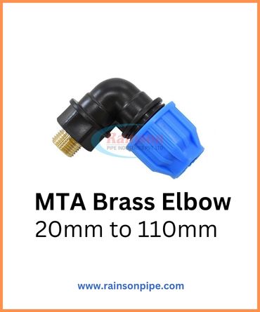 MTA Brass Elbow Heavy Compression Fittings