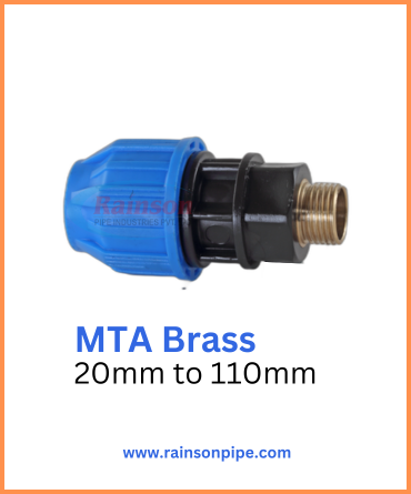Compression Fitting MTA Brass