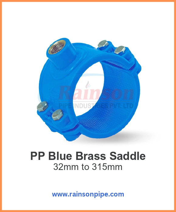 PP Blue Brass Saddle
