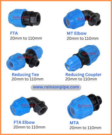 PP Compression Fittings