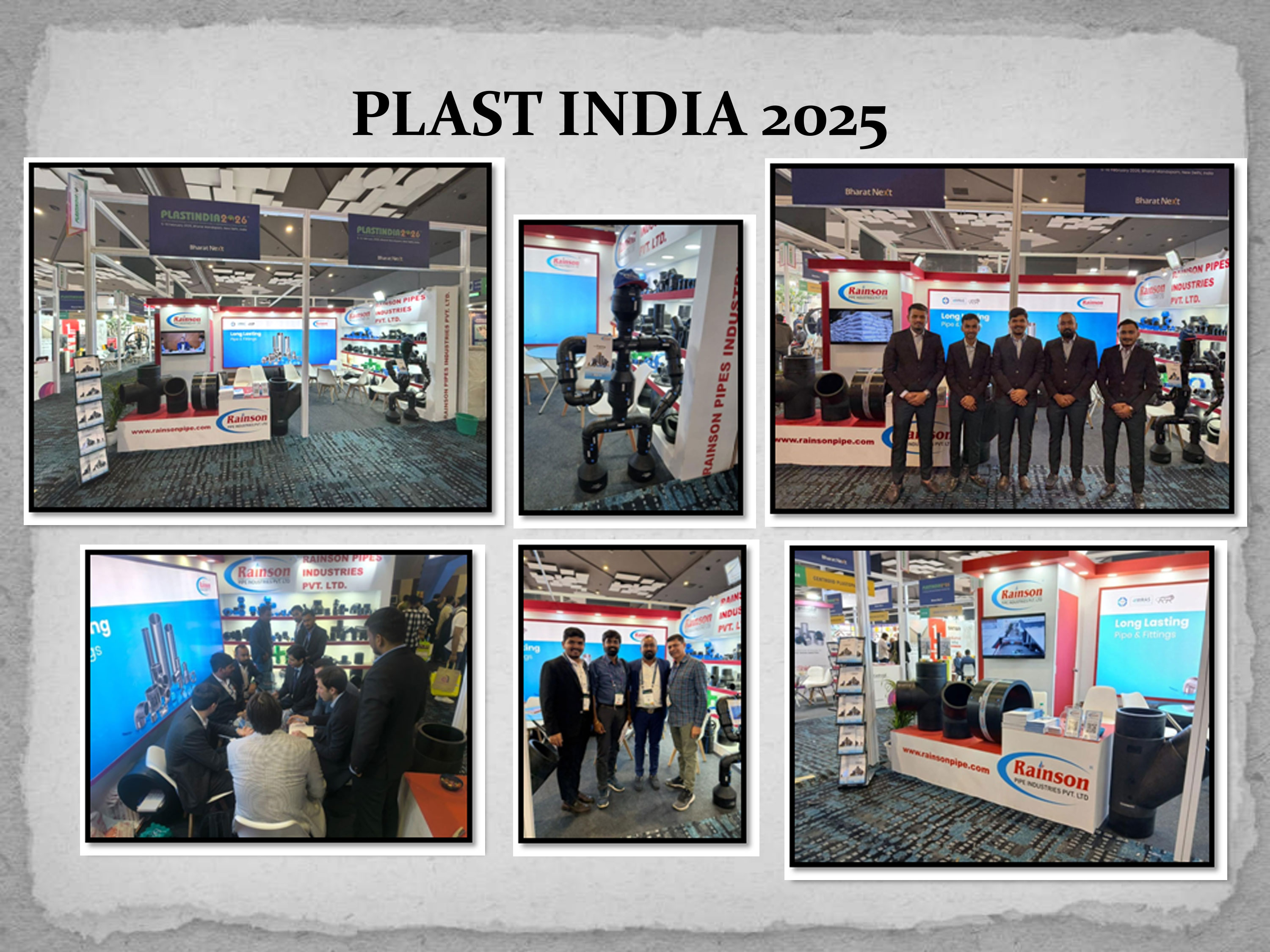 Rainson Pipe Industries at Plast India 2025 — India's Biggest Plastics Stage, Our Proudest Showcase